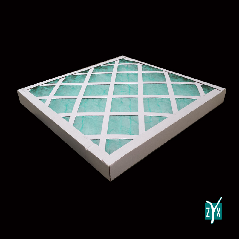 Prefiltro a cella in fibra di vetro con telaio in cartone 500 x 500 x 48 mm zyx zce49 2