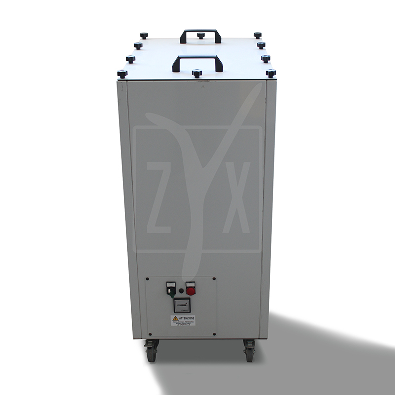 zyx za400 depuratore aria abbattitore fumi laser co2 fronte