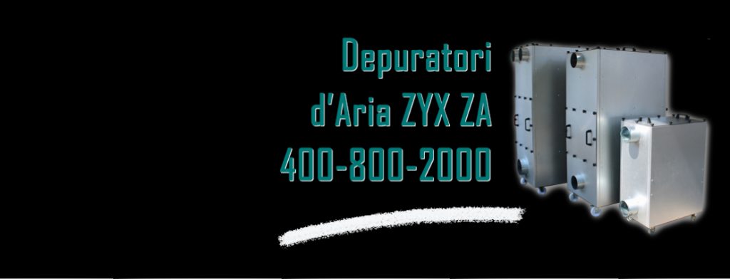 depuratore aria zyx za 400 800 2000 ZYX Italia filtri